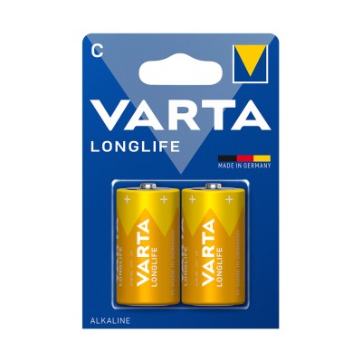 Батарейка VARTA Longlife Baby 1.5V - LR14/ C 2 шт. в блистере Батарейка VARTA Longlife Baby 1.5V - LR14/ C 2 шт. в блистере