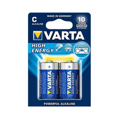 Батарейка VARTA High Energy (LL Power) Baby 1.5V - LR14/ C 2 шт. в блистере Батарейка VARTA High Energy (LL Power) Baby 1.5V - LR14/ C 2 шт. в блистере