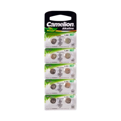 Батарейка CAMELION Alkaline AG7-BP10(0%Hg) 10 шт. в блистере Батарейка CAMELION Alkaline AG7-BP10(0%Hg) 10 шт. в блистере