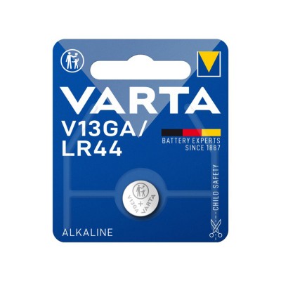 Батарейка VARTA Electronics V13GA - LR44 1.5V (1 шт) Батарейка VARTA Electronics V13GA - LR44 1.5V (1 шт)