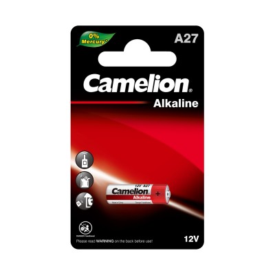 Батарейка CAMELION Alkaline A27-BP1 Батарейка CAMELION Alkaline A27-BP1