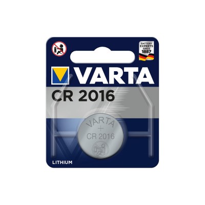 Батарейка VARTA Lithium CR2016 3V 1 шт. в блистере Батарейка VARTA Lithium CR2016 3V 1 шт. в блистере