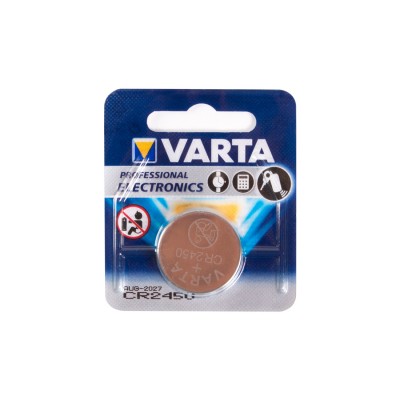 Батарейка VARTA Professional Electronics CR2450 3V 1 шт в блистере Батарейка VARTA Professional Electronics CR2450 3V 1 шт в блистере