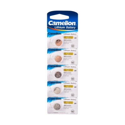 Батарейка CAMELION Lithium CR1220-BP5 5 шт. в блистере Батарейка CAMELION Lithium CR1220-BP5 5 шт. в блистере