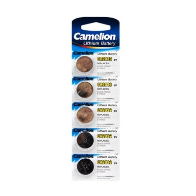 Батарейка CAMELION Lithium CR2032-BP5 5 шт. в блистере Батарейка CAMELION Lithium CR2032-BP5 5 шт. в блистере