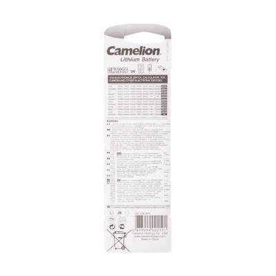 Батарейка CAMELION Lithium CR1216-BP5 5 шт. в блистере Батарейка CAMELION Lithium CR1216-BP5 5 шт. в блистере