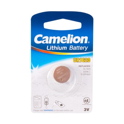 Батарейка CAMELION Lithium CR1620-BP1 Батарейка CAMELION Lithium CR1620-BP1