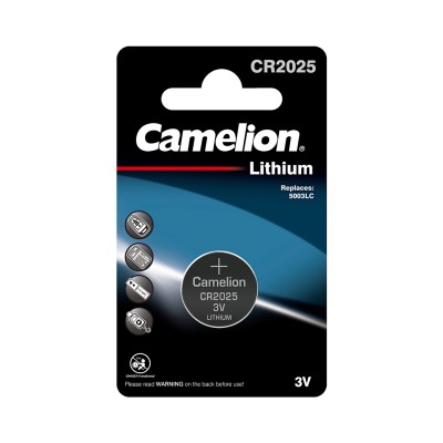 Батарейка CAMELION Lithium CR2025-BP1 Батарейка CAMELION Lithium CR2025-BP1
