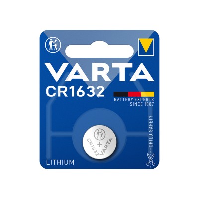 Батарейка VARTA Lithium CR1632 3V 1 шт. в блистере Батарейка VARTA Lithium CR1632 3V 1 шт. в блистере
