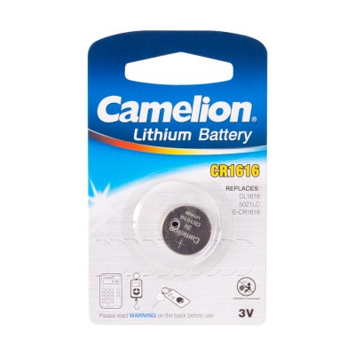 Батарейка CAMELION Lithium CR1616-BP1 Батарейка CAMELION Lithium CR1616-BP1