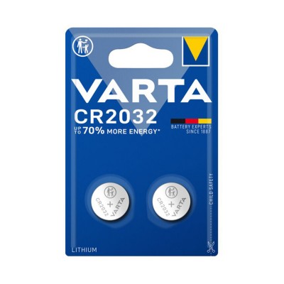 Батарейка VARTA Lithium CR2032 3V (2 шт) Батарейка VARTA Lithium CR2032 3V (2 шт)