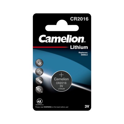Батарейка CAMELION Lithium CR2016-BP1 Батарейка CAMELION Lithium CR2016-BP1