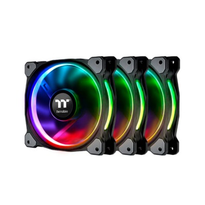 Кулер для компьютерного корпуса Thermaltake Riing Plus 14 RGB Radiator Fan TT Premium Edition (3-Fan Кулер для компьютерного корпуса Thermaltake Riing Plus 14 RGB Radiator Fan TT Premium Edition (3-Fan