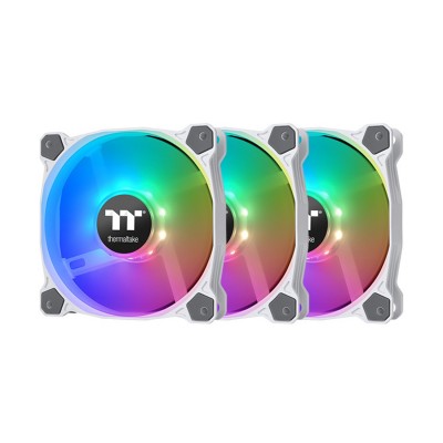 Кулер для компьютерного корпуса Thermaltake Pure 12 ARGB Sync (3-Fan Pack) White Кулер для компьютерного корпуса Thermaltake Pure 12 ARGB Sync (3-Fan Pack) White