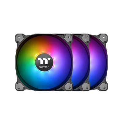Кулер для компьютерного корпуса Thermaltake Pure Plus 12 RGB TT Premium Edition (3-Fan Pack) Кулер для компьютерного корпуса Thermaltake Pure Plus 12 RGB TT Premium Edition (3-Fan Pack)
