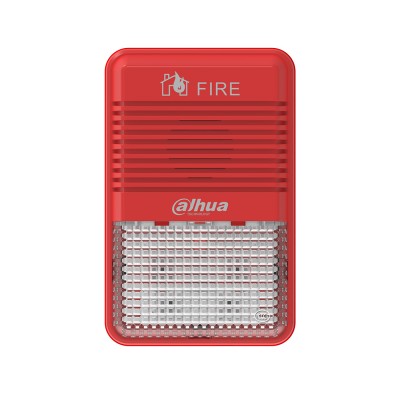 Оповещатель пожарный адресный комбинированный (световой-звуковой) Dahua DHI-HY-1500 Оповещатель пожарный адресный комбинированный (световой-звуковой) Dahua DHI-HY-1500
