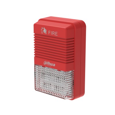 Оповещатель пожарный адресный комбинированный (световой-звуковой) Dahua DHI-HY-1500 Оповещатель пожарный адресный комбинированный (световой-звуковой) Dahua DHI-HY-1500