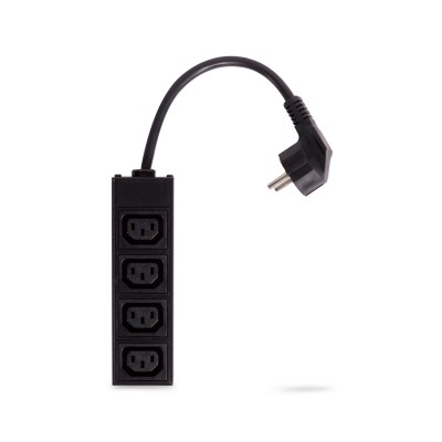 Переходник SVC Schuko на 4хС13 Переходник SVC Schuko на 4хС13