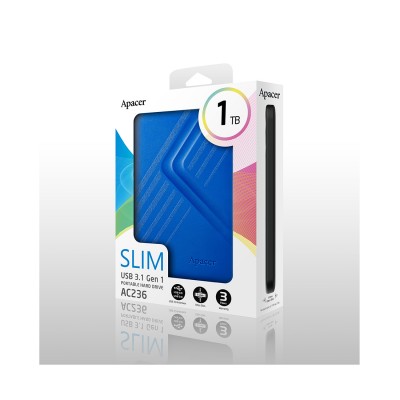 Внешний жёсткий диск Apacer 1TB 2.5 Внешний жёсткий диск Apacer 1TB 2.5
