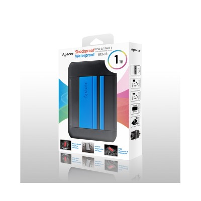 Внешний жёсткий диск Apacer 1TB 2.5 Внешний жёсткий диск Apacer 1TB 2.5
