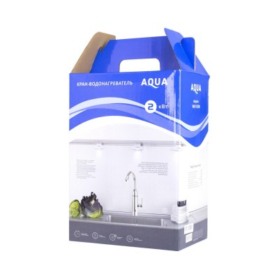Кран водонагреватель проточной воды AQUA WH103W Кран водонагреватель проточной воды AQUA WH103W