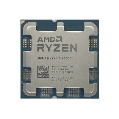 Процессор (CPU) AMD Ryzen 5 7500F 65W AM5 Процессор (CPU) AMD Ryzen 5 7500F 65W AM5