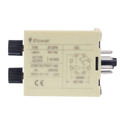 Реле времени iPower ST3PR 30s/30min AC220V Реле времени iPower ST3PR 30s/30min AC220V