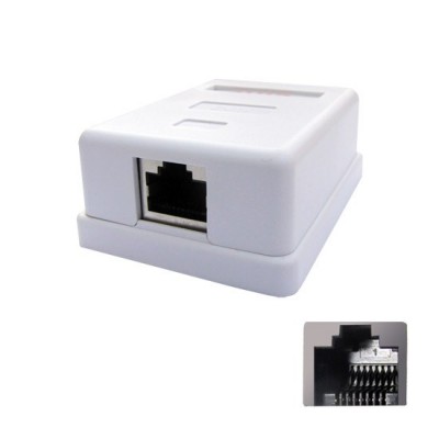 Розетка Настенная телекоммуникационная 1 Модуль SHIP A185-1 Розетка Настенная телекоммуникационная 1 Модуль SHIP A185-1