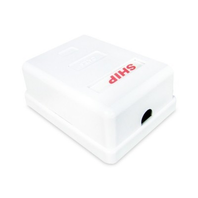 Розетка Настенная телекоммуникационная 1 Модуль SHIP A169 Розетка Настенная телекоммуникационная 1 Модуль SHIP A169