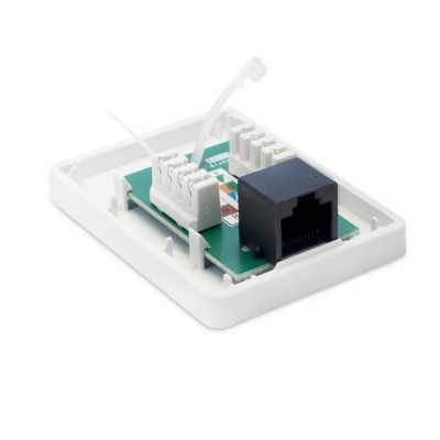 Розетка Настенная телекоммуникационная 1 Модуль SHIP A167 Розетка Настенная телекоммуникационная 1 Модуль SHIP A167