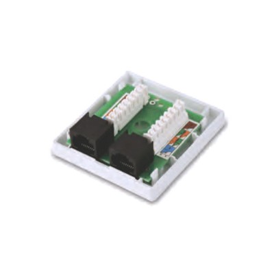 Розетка Настенная телекоммуникационная 2 Модуля SHIP A184-2 Розетка Настенная телекоммуникационная 2 Модуля SHIP A184-2