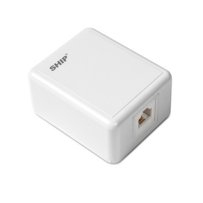 Розетка Настенная телекоммуникационная 1 Модуль SHIP A111 Розетка Настенная телекоммуникационная 1 Модуль SHIP A111