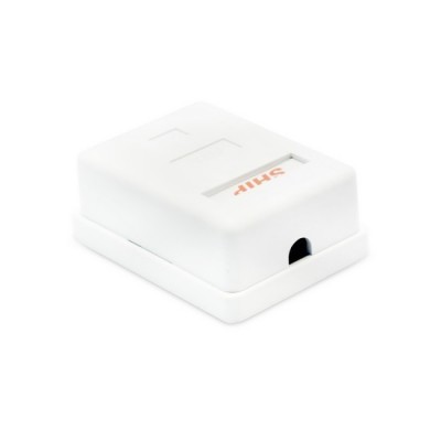 Розетка Настенная телекоммуникационная 1 Модуль SHIP A167 Розетка Настенная телекоммуникационная 1 Модуль SHIP A167