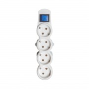 Сетевой фильтр SVC ZP4S-18M 1.8 м. 220 в.