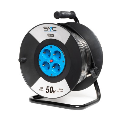 Удлинитель на катушке SVC GS-50M 50м. 240 в. Удлинитель на катушке SVC GS-50M 50м. 240 в.