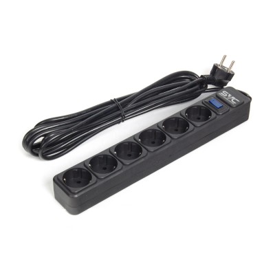 Сетевой фильтр SVC ZC6S-50M 5 м. 220 в. Сетевой фильтр SVC ZC6S-50M 5 м. 220 в.