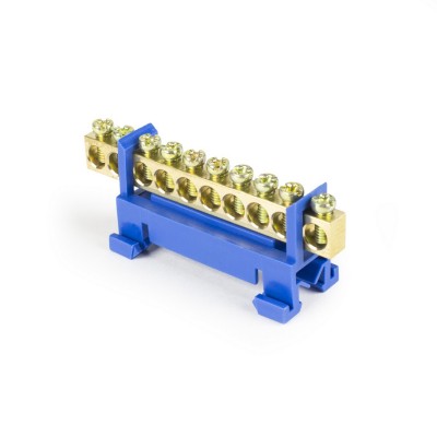 Шина нулевая Deluxe TS-0609F 10 групп Шина нулевая Deluxe TS-0609F 10 групп