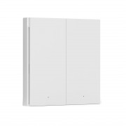 Настенный беспроводной выключатель двухклавишный Aqara Wireless Remote Switch H1(Double Rocker)