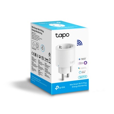 Умная мини Wi-Fi розетка TP-Link Tapo P115 Умная мини Wi-Fi розетка TP-Link Tapo P115