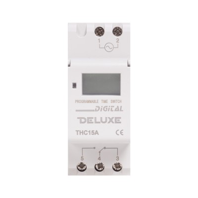 Таймер цифровой Deluxe THC15A AC 220V Таймер цифровой Deluxe THC15A AC 220V