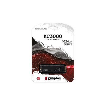 Твердотельный накопитель SSD Kingston SKC3000S/1024G M.2 NVMe PCIe 4.0 Твердотельный накопитель SSD Kingston SKC3000S/1024G M.2 NVMe PCIe 4.0