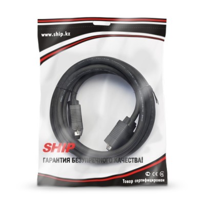 Удлинитель VGA 15Male/15Female SHIP VG004M/F-3.0P Пол. пакет Удлинитель VGA 15Male/15Female SHIP VG004M/F-3.0P Пол. пакет