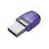 USB-накопитель Kingston DTDUO3CG3/64GB 64GB Фиолетовый USB-накопитель Kingston DTDUO3CG3/64GB 64GB Фиолетовый