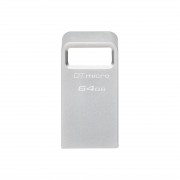 USB-накопитель Kingston DTMC3G2/64GB 64GB Серебристый