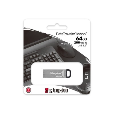 USB-накопитель Kingston DTKN/64GB 64GB Серебристый USB-накопитель Kingston DTKN/64GB 64GB Серебристый