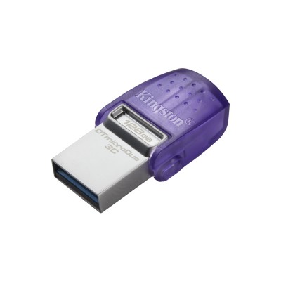 USB-накопитель Kingston DTDUO3CG3/128GB 128GB Фиолетовый USB-накопитель Kingston DTDUO3CG3/128GB 128GB Фиолетовый