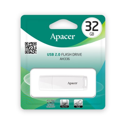 USB-накопитель Apacer AH336 32GB Белый USB-накопитель Apacer AH336 32GB Белый