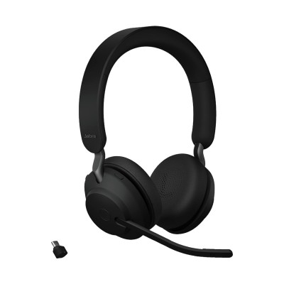 Гарнитура Jabra Evolve2 65 Link380c MS Stereo Black Гарнитура Jabra Evolve2 65 Link380c MS Stereo Black