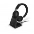 Гарнитура Jabra Evolve2 65 Link380c MS Stereo Black Гарнитура Jabra Evolve2 65 Link380c MS Stereo Black