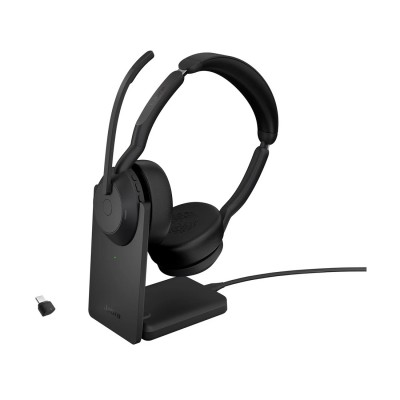Гарнитура Jabra Evolve2 55 Link380c MS Stereo Stand Гарнитура Jabra Evolve2 55 Link380c MS Stereo Stand
